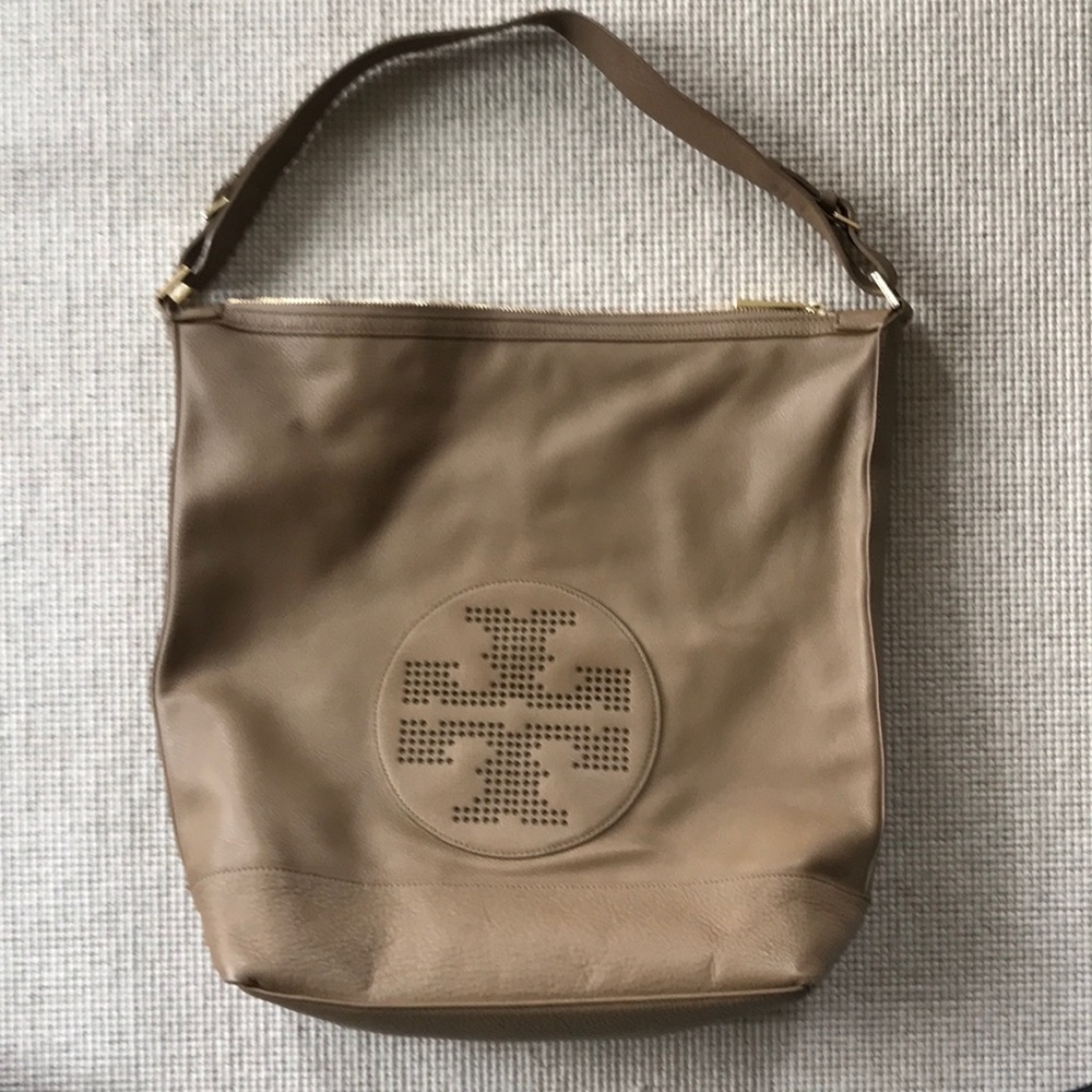 Tory Burch Kipp Hobo Leather Bag